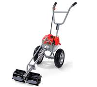 Gasoline Brush Cutter and Tiller 42cc, 2 Stroke Petrol Lawn Mower, Hand Push Soil Loosener, Multifunction Garden Tool for Agricultural Gardens and Orchards