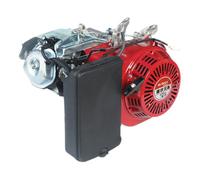 Gasoline Engine Head Assembly - 170F/190F/192F OHV 4-Stroke, Manual Start, 19mm/23mm Crankshaft, Generator Replacement Powerhead, Air-Cooled, Single Cylinder(190F+Manual)