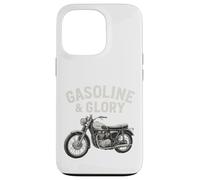 Gasoline & Glory Vintage Motorcycle Retro Biker Case for iPhone 13 Pro