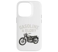 Gasoline & Glory Vintage Motorcycle Retro Biker Case for iPhone 14 Pro