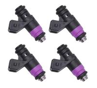 Gasoline Injector For Megane For Authentique For Expression 8200505191 8200132259 H132259 4PCS Fuel Injector Injection Nozzle Oil Petrol Fuel Injector Nozzle(Black 4PCS)