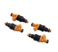 Gasoline Injector For Peugeot 405 1.9L I4 505 2.2L I4 505 2.8L V6 1987-1991 4Pcs Fuel Injectors 0280150762 Oil Petrol Fuel Injector Nozzle