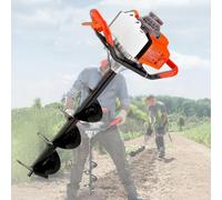 Gasoline Powered Post Hole Digger, Electric Hole Digging Tool for Fencing with 4