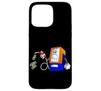 Gasoline Sad Gas Pump Emitting Money Gas Price Case for iPhone 15 Pro Max
