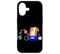 Gasoline Sad Gas Pump Emitting Money Gas Price Case for iPhone 17