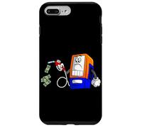 Gasoline Sad Gas Pump Emitting Money Gas Price Case for iPhone 7 Plus/8 Plus
