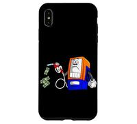 Gasoline Sad Gas Pump Emitting Money Gas Price Case for iPhone XS Max