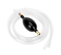 Gasoline Siphon Hose Pump, Car Rubber Fuel Transfer Pump Line, Fuel Transfer Pump with PVC Hoses, Hand Primer Bulb Gas Petrol PVC Hose Tool Kit for Car Motocycle Boat Accessories