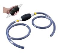 Gasoline Siphon Hose Pump, Manual Hand Fuel Pump Water Liquid Transfer Pump, Syphon Fuel Saver for Car Oil Gasoline Gas Diesel Oil Petrol Water Liquid Fish Tank