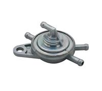Gasoline Switch Fuel Tank Shut Off Valve For 50cc-150cc ATV Scooter GY6 Eagle Jonway Kazuma Roketa BMS Motorcycle Vacuum 3 Way Fuel Tank Tap Filter Petcock Switch(4 Way Fuel Valve)
