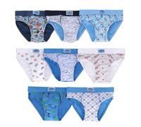 Gasolino Underpants Baby Cotton Baby Panties Years 2 3 4 5 6 7 8 9 10 11 12 Clothing Gift Birthday Boy Kids Underwear Italy, Assorted, 6 Years