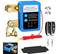 Gasoray Remote Battery Disconnect Switch 12V 240A Smart Voltage Kill Switch for Car, Car Battery Kill Switch Anti Theft, Battery Cut Off Shut Off Switch for Auto,Vehicle, RV, ATV,Truck, Boat