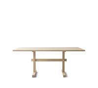 Gaspard 180 Dining Table Light Oak