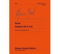Gaspard De La Nuit - 3 Poemes Maurice Ravel Book [Softcover] Piano Wiener Urtext