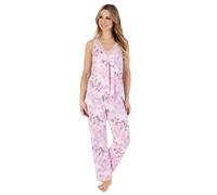 Gaspe Sleeveless Long Pyjamas GL04702 Pink XL