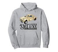 Gasser Hot Rod 1940 Willys Business Coupe Deluxe Model Pullover Hoodie