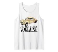 Gasser Hot Rod 1940 Willys Business Coupe Deluxe Model Tank Top