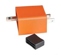 Gastagrav 2 Pin LED Flasher Relay for Motorcycle Turn Signal, 6-12V | Electronic Indicator with Stable 80 Flashes/Min, Waterproof ABS Housing for Scooter for atv Bike, Orange