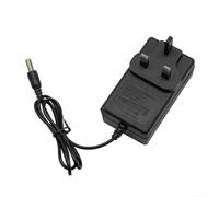 Gastagrav 21V Power Tool Charger with UK, Fast Lithium for battery | Adapter for Cordless Drills, Compact 87mm Travel Charging Station Compatible with 100V-240V Input, Black Plastic Housing