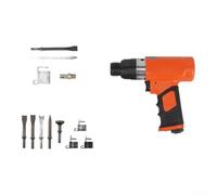 Gastagrav Air Chisel Tool For Workshop Use In Welding Prep Sanding Chiseling And Rust Scale Breaking Operations, 1/4 Inch Air Tool, Fast Chipping Hammer(B)