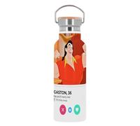 Gaston Beauty and the Beast Social Network Meeting Love Stainless Steel Flask - 500 ml (17 oz)
