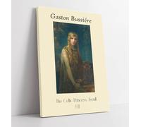 gaston bussiere the celtic princess iseult ART POSTER Canvas Wall Art Print Picture - 20 inch wide x 30 inch high (Frame Depth 30mm)