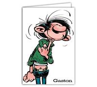 Gaston Lagaffe Happy Birthday Card