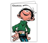 Gaston Lagaffe Happy Birthday Card