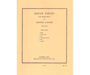 Gaston Litaize: 12 Pieces Vol.1 (Organ)