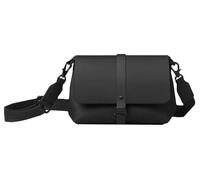 Gaston Luga Spläsh crossbody bag Black - Waterproof, sustainable, Chic crossbody bag, Adjustable and detachable shoulder strap