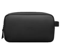 Gaston Luga Unisex Splash Double Zipped Toiletry Bag - Black