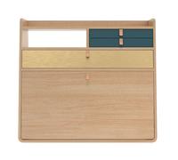 Gaston Wall Secretary 80 Hartô Oak + petrol blue - 3700890912083