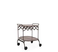 Gastone Serving Trolley Mat Plum Kartell - 8058967302752