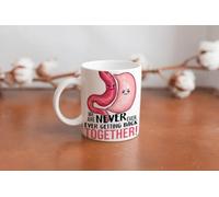 Gastric Sleeve Mug Ceramic 11oz Funny bariatric Diet weightloss Mug Gift