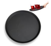 Gastro serving tray Non-Slip Platter Lightweight Easy Clean Elevated Rim Tray