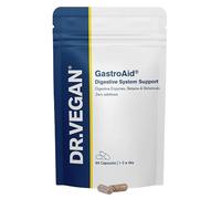 GastroAid® Digestive Enzymes Supplement | Supports Digestive Function & Food Breakdown | with Betaine, Botanicals, Chamomile & Fennel | Zero Additives, 60 Vegan Capsules | One-A-Day