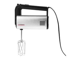 GASTROBACK 40983 Design Hand Mixer Pro, 3 in 1 (hand-held mixer, blender, high-speed grinder), 5 speed settings and turbo function, extensive accessories, 500W, Silver