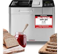 Gastroback 42823 Design Automatic Bread Maker Advanced,18 programs for bread, dough, jam, joghurt and ice-cream, gluten-free and defrost programs, timer, for up 1000g loaves of bread