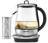 Gastroback 62438 Design Tea and More Advanced, 1400W, 1.5L, Tea and Water kettle, precision cooker, adjustable tea and cooking programs, keep warm, LCD display, Black