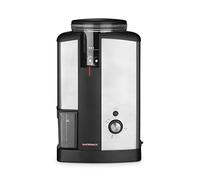 Gastroback Design Advanced Coffee Grinder, Stainless Steel, 130 W, 18 Settings, Automatic, High Performance- 62602, Silver