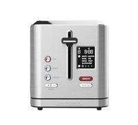 Gastroback Design Digital 2 Slice Toaster, 7 Browning Levels, Stainless Steel, 950W, Easy to Clean, LCD Display, Defrost functions - 62395