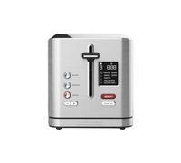 Gastroback Design Digital 2 Slice Toaster, 7 Browning Levels, Stainless Steel, 950W, Easy to Clean, LCD Display, Defrost functions - 62395