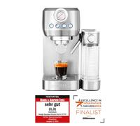Gastroback Design Espresso Piccolo Pro M, Integrated Automatic Milk Frother, Espresso Cappuccino and Latte Macchiato, Suitable for E.S.E. Pads - 62722