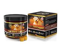 GastroBalance gland treatment for dogs - 60 natural soft chews emptying dog gland sacs - Effective dog gland treatment (Bacon flavour)
