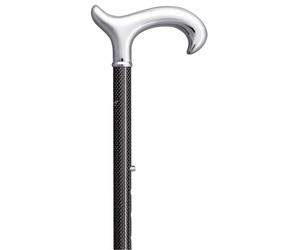 Gastrock Walking Stick Carbon-Derby Chrome