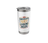 Gastroenterologist, Endoscopy The Art of Looking Inside Stainless Steel Insulated Tumbler