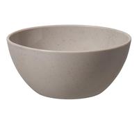 GASTROMAX Bowl 0,4 L BIO | Grey | Picnics, Camping, BBQ's, Poolside, Indoor/Outdoor Use | Heat Resistant | Food Approved and BPA Free | Dishwasher and Microwave Safe | L13 x W13 x H6 cm