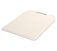 GastroMax Cutting Board 35x25 cm BIO | Beige | Platic Chopping Board with Handle | Slicing Vegetables, Fruit, Meat, Cheese | Food Safe | Kitchen Use | L1 x W35 x H25 cm