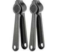 GastroMax Garlic Press - Garlic Crusher - Egonomic Handles - Built-in-Cleaner - Dishwasher Proof - BPA Free - Made in Sweden (Pack of 2)