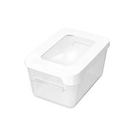 GASTROMAX Orthex Lunch Box 0.45 Liter Transparent White Colour, 0,45 L